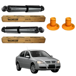 PAR AMORTECEDOR TRASEIRO ASTRA 1998 A 2012 MONROE + KIT