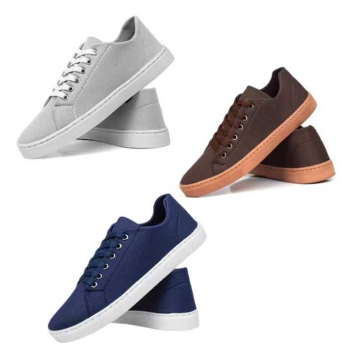Super promoção Sapatênis masculino cores variadas