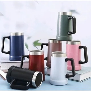 Caneca térmica 709ML para chopp e cerveja parede dupla , copo térmico para cerveja e chopp, caneca de cerveja