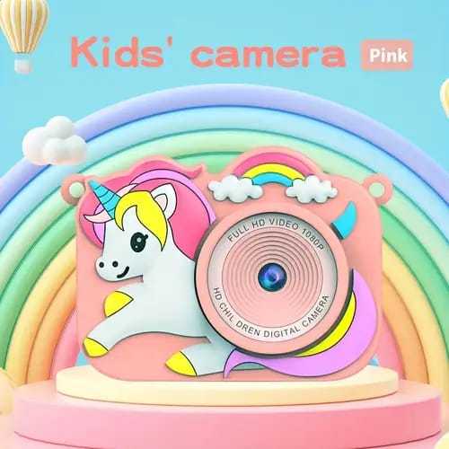 Máquina Fotográfica Infantil Digital Vídeos Hd Fotos Jogos