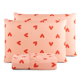 Jogo De Lençol Casal 3 Peças 200 Fios com Elástico Padrão Cama Box em Oferta na Shopee