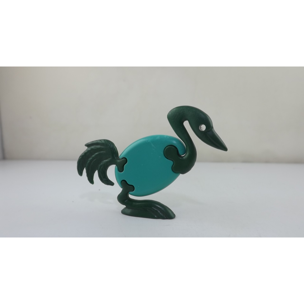 Miniatura Garça N° K96-9 Pássaro Quebra-cabeça Kinder Ovo
