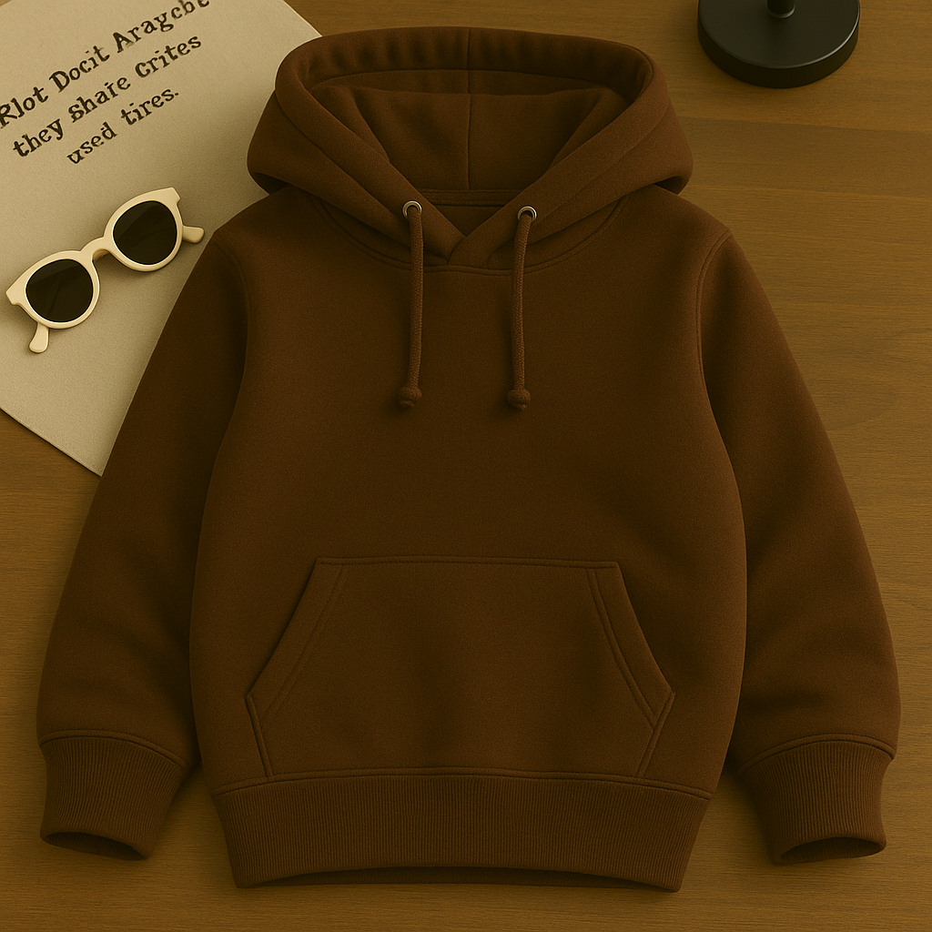 Moletom Infantil Agasalho Inverno 2025 Várias Cores Sem Estampas Unissex Blusa Grossa