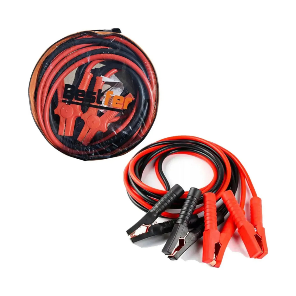 Cabo Chupeta Bateria 2000a 5 Metros Reforçado Grosso 12v 24v em Oferta na Shopee