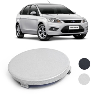 Tampa Reboque Para-Choque  Ford Focus 2008 a 2011 Dianteira Preto ou Prata Já Pintada Pronta para Instalar Encaixe Perfe em Oferta na Shopee