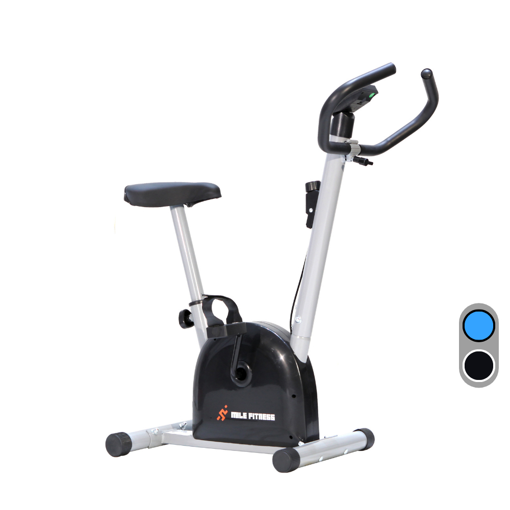 Promoção Bicicleta Ergométrica Mile Fitness com Monitor de Velocidade e Calorias até 120kg em Oferta na Shopee
