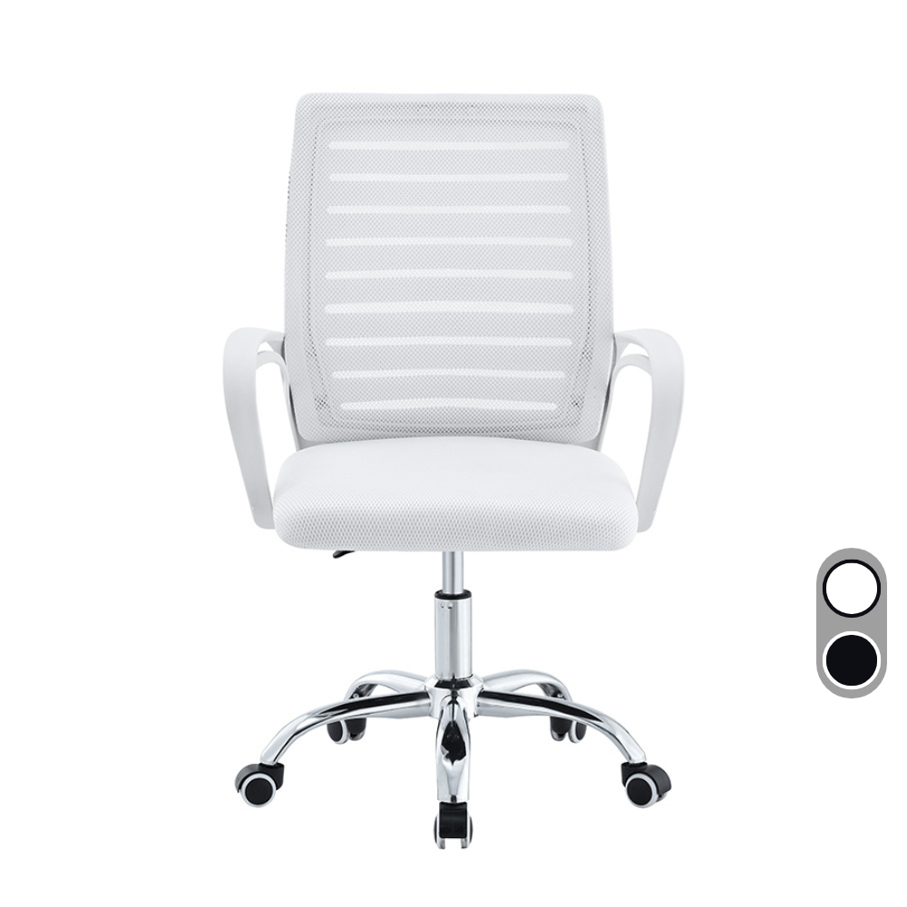 Cadeira Escritório Giratória Office Zebrada Estofado Mesh Evolux Oficial em Oferta na Shopee
