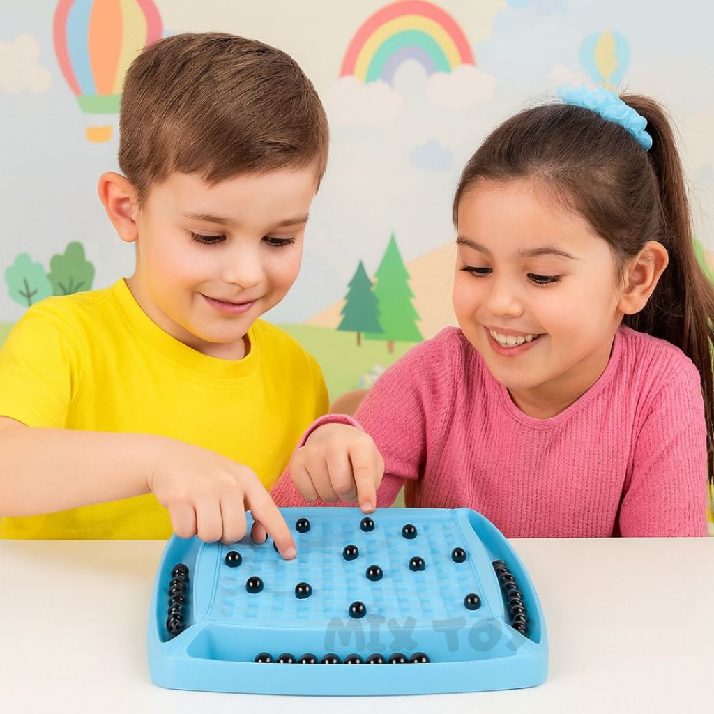 Jogo De Xadrez Magnético Portátil Tabuleiro Educativo Infantil em Oferta na Shopee