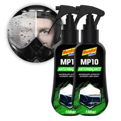 Par Spray Antiembaçante 100 ml Para Vidros Parabrisa Espelho Óculos Viseiras Capacete Automotivo