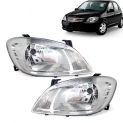 Farol Celta 2007 A 2015 Prisma 2006 A 2012 Cromado