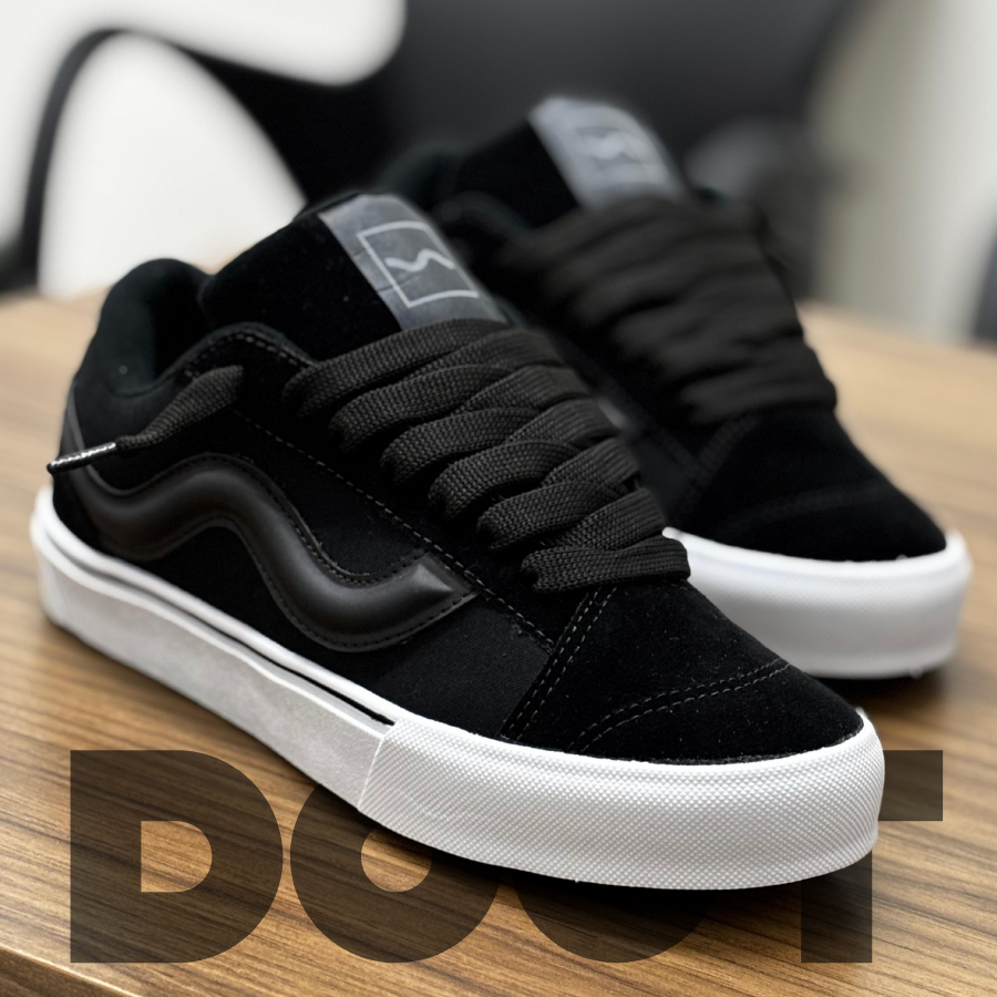 Tenis feminino masculino Skool tendencia academia estiloso