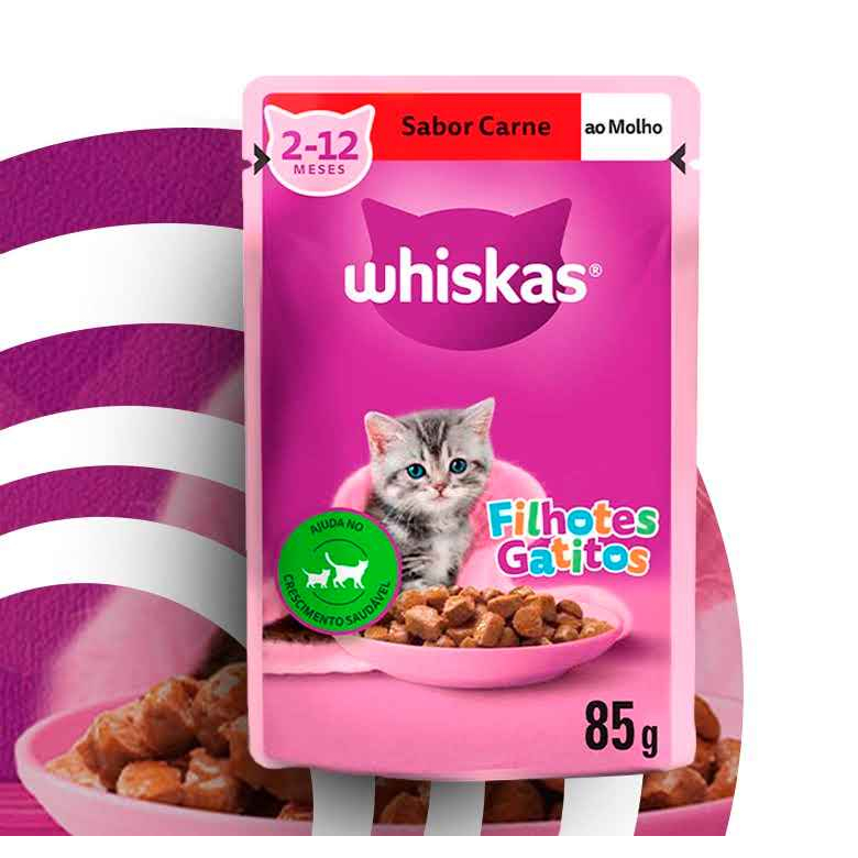 Whiskas Saches para Gatos Filhotes 85g