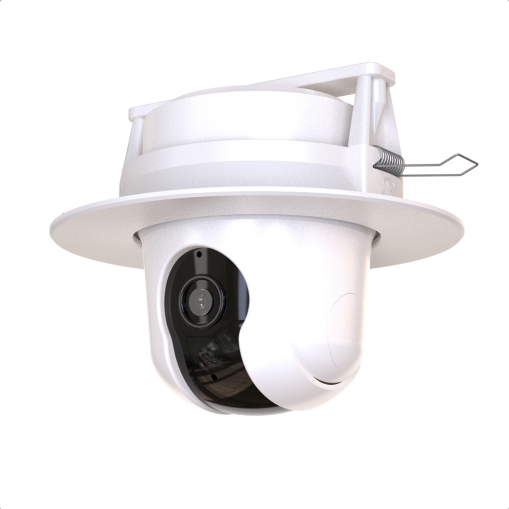 Suporte para Embutir No Teto Gesso Compatível Câmera Intelbras Ime 360 e Ime 360C