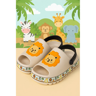 Sandália Infantil Safari Leão Babuche Menino Menina Leve Confortável Aniversário em Oferta na Shopee