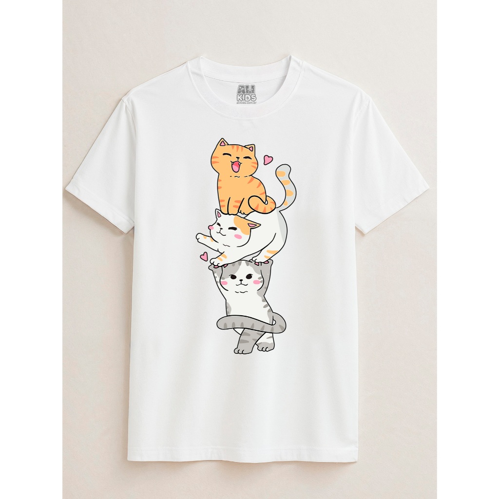 Camisa Torre Fofo Juvenil e Infantil 2 ao 16 anos Unissex 100 Algodao