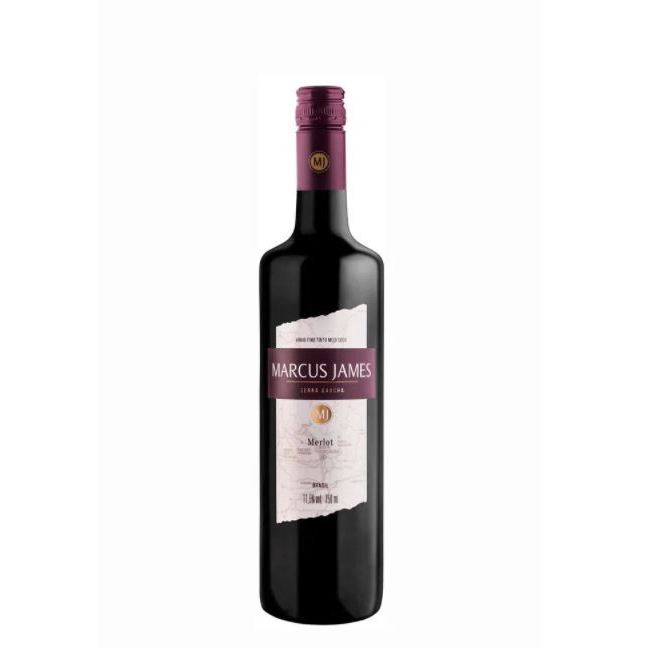 VINHO TINTO MARCUS JAMES MERLOT 750ML