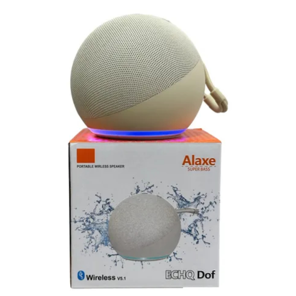 Mini Caixa de Som Portátil Super Bass TWS PartyBoost – Som Potente, Design Compacto, Estilo Alexa