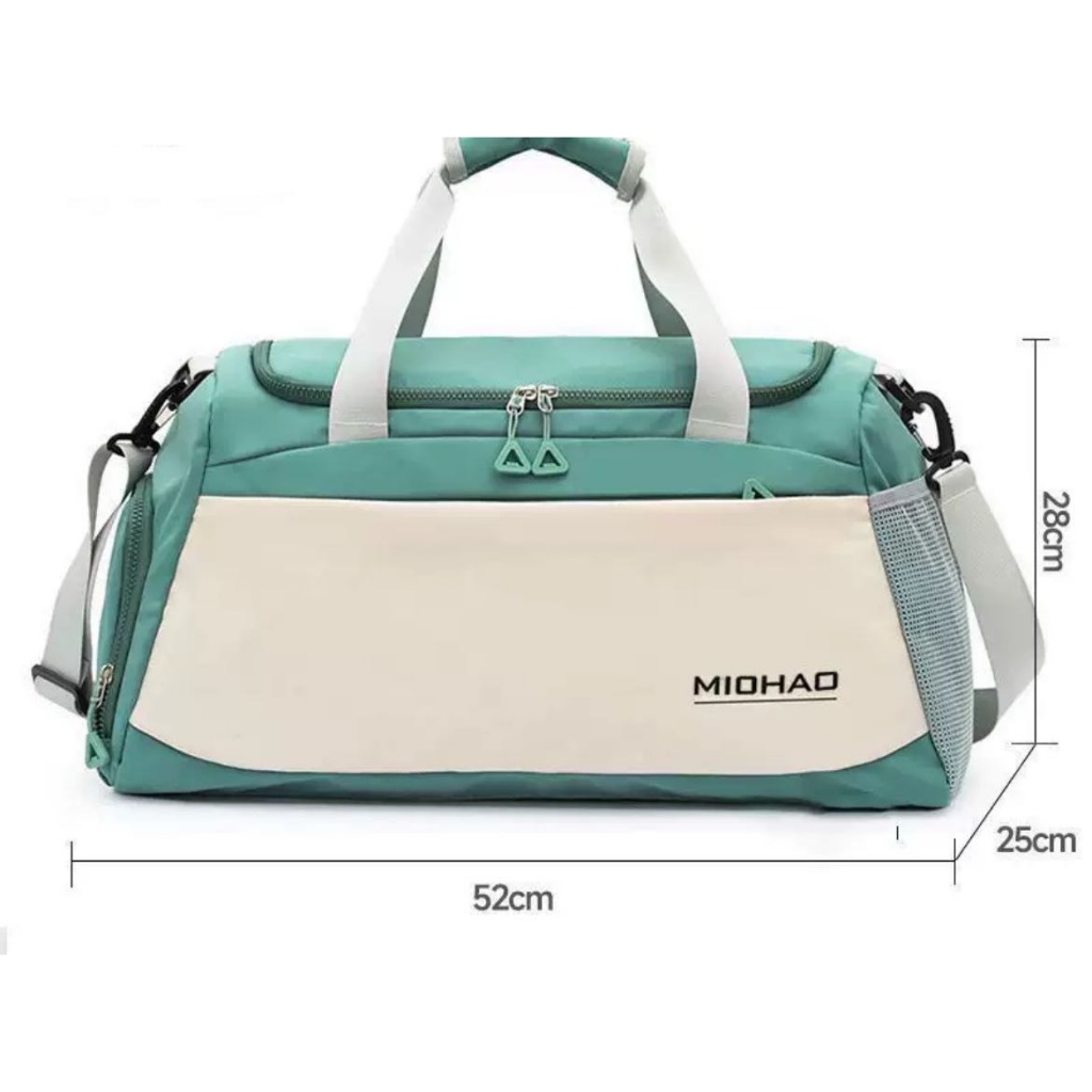 Mochila de Academia Impermeável com Compartimento para  Tenis,Grande, Reforçada, Super Leve Bagagem de Mão e ombro