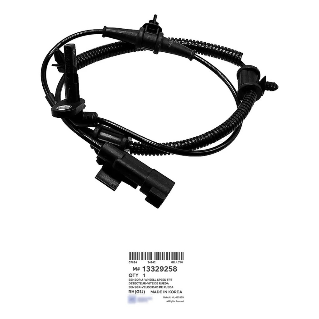 Sensor Abs Dianteiro Direito Esquerdo Cruze 1.8 16v 2017