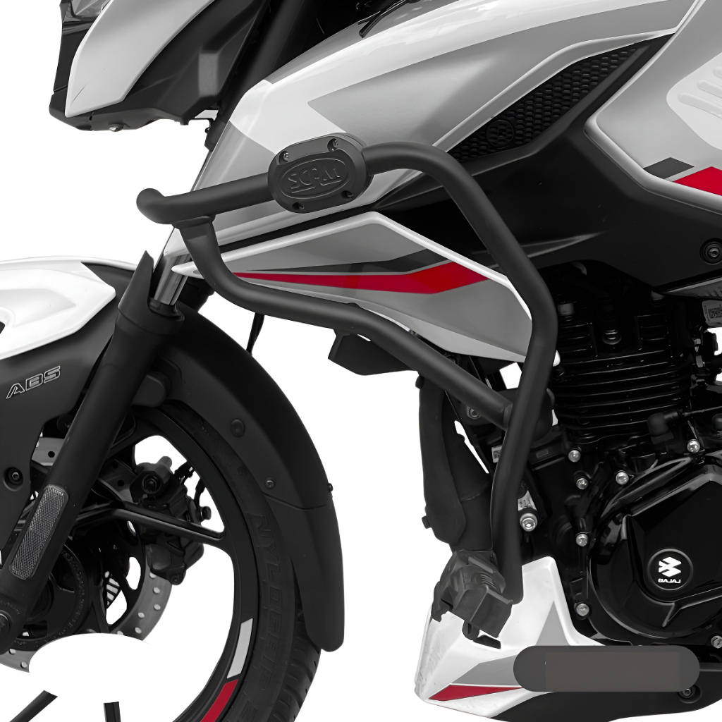 Protetor De Motor e Carenagem Scam Bajaj Pulsar N150 Com Pedaleira 2026 Em Diante