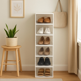 Sapateira Caixa Organizadora Sapatos 6 Camadas Desmontável Resistente em Oferta na Shopee