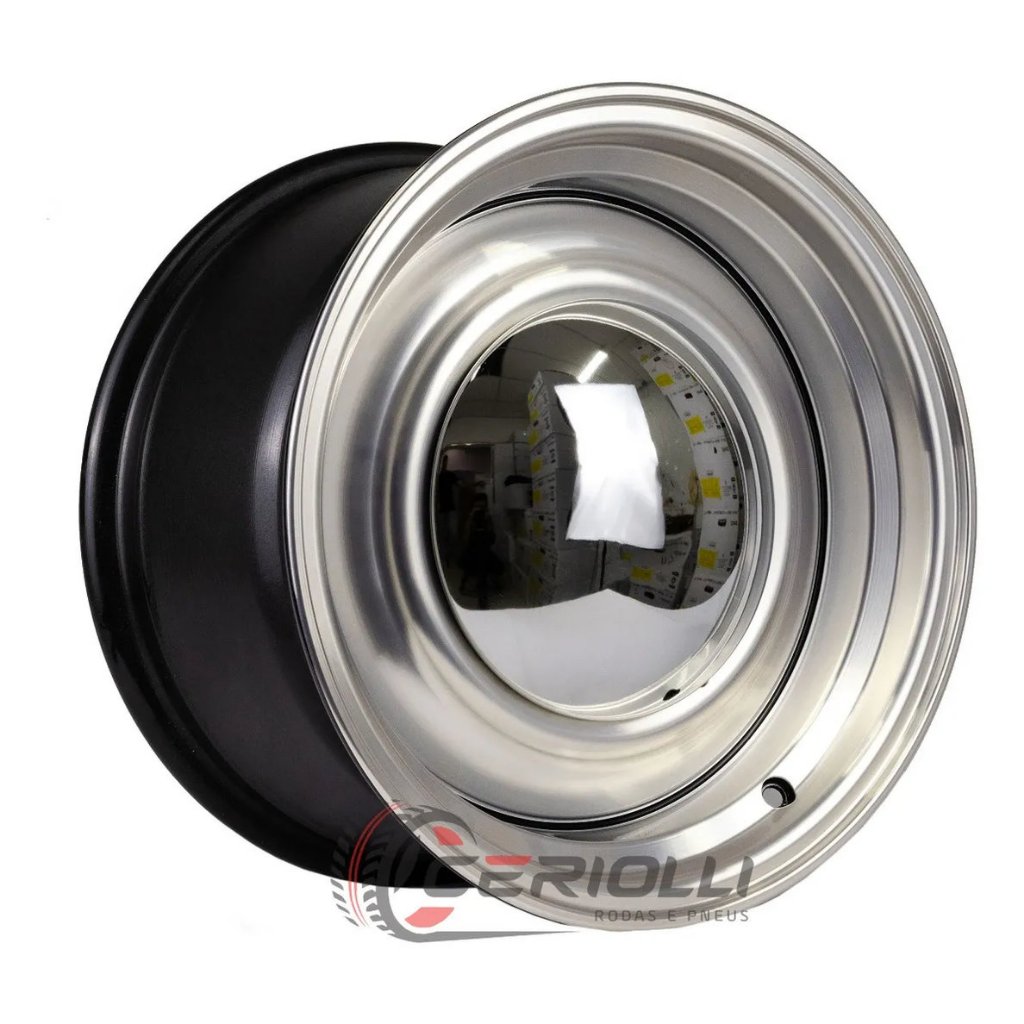 Kit 2 Rodas Smoothie Aro 15 5x114/5x139 F100 F1000 Maverick Landau Calota Lisa Bicos de Brinde
