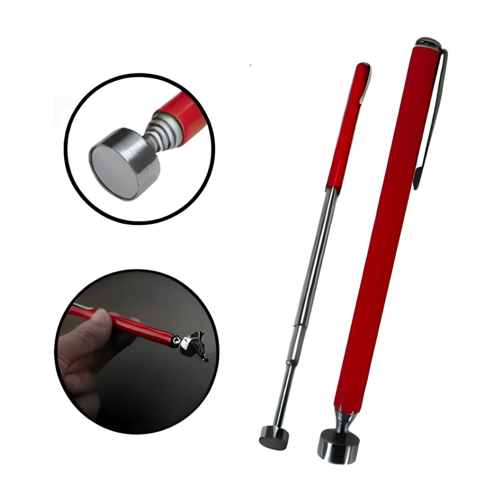 Caneta Antena Pegador Metal 61 Cm Imã Telescópico Magnético em Oferta na Shopee