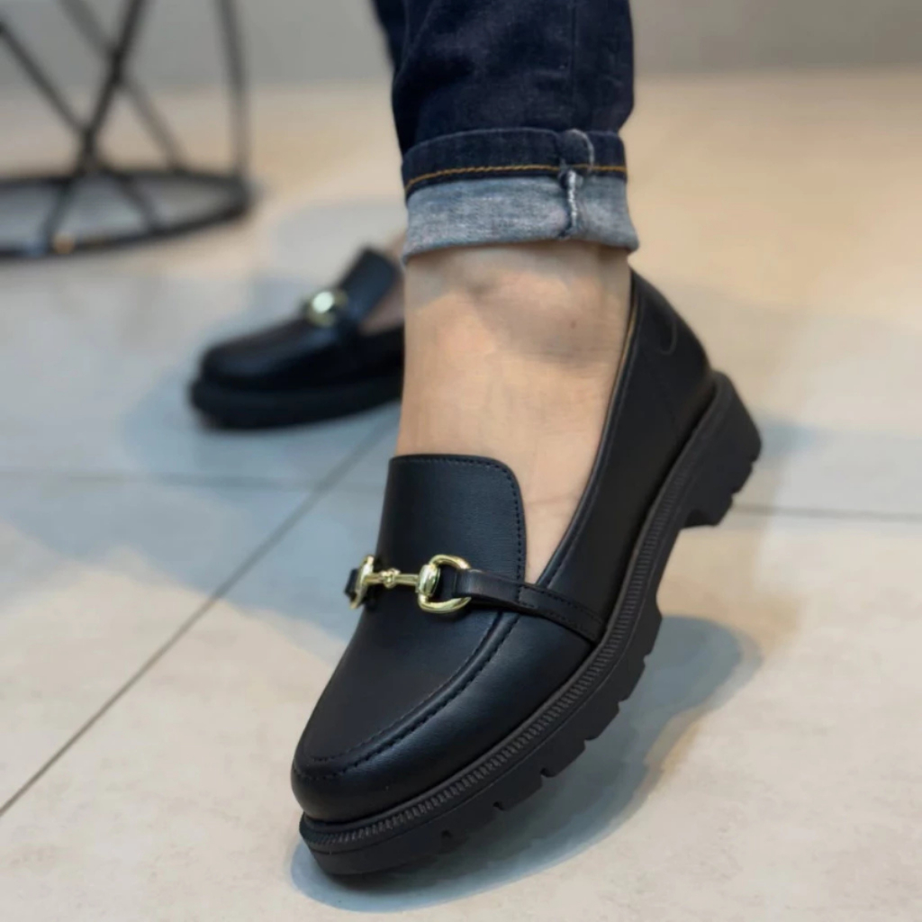 Mocassim Calçado Feminino Beira Rio Ultra Confortável Moda Mulher Charmosa e Elegante