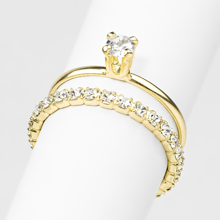 Aparador de Aliança Ouro - Comprar com Melhor Preço em Anéis