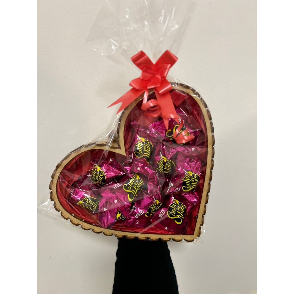 Cesta Coração Sonho de Valsa – Presente Romântico, Chocolates, Surpresa Especial em Oferta na Shopee