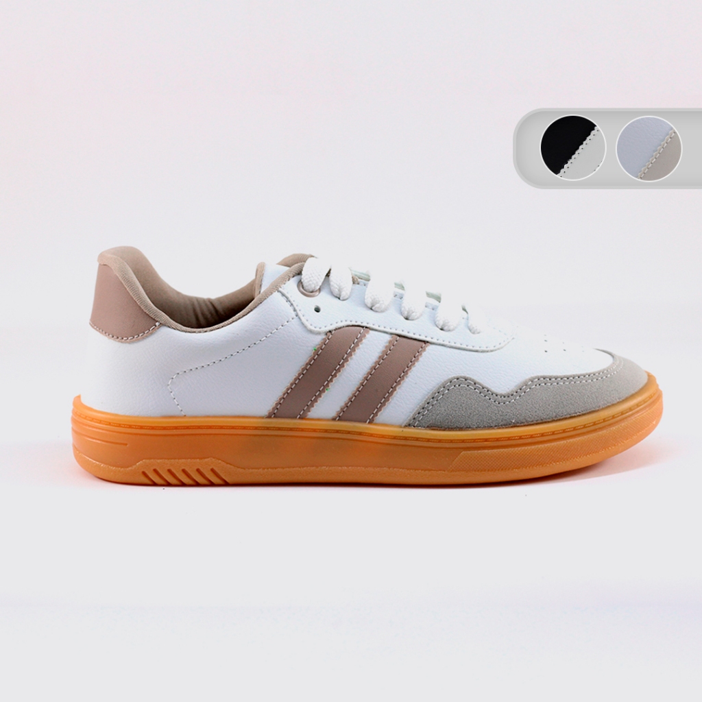 Tenis Izalu Casual 2 Listras Feminino 33022IZc em Oferta na Shopee