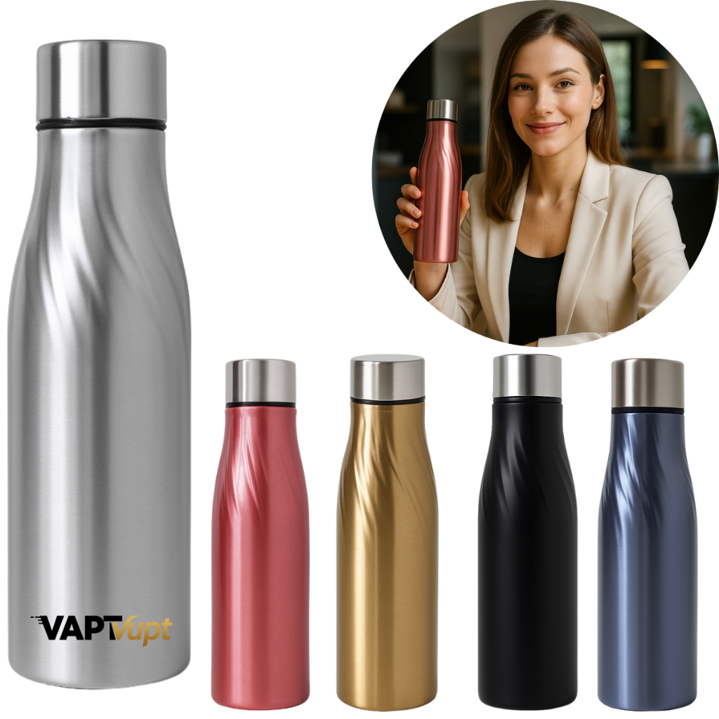 Garrafa Térmica 1000ml Aço Inoxidável Para Bebida Gelada e Quente Chá cafe água