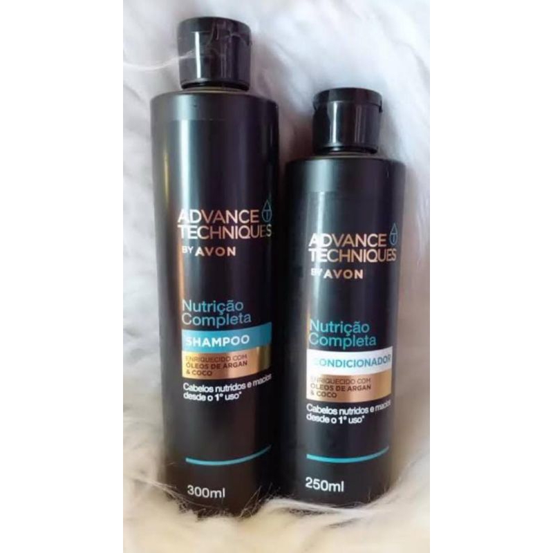 advance techniques nutrição completa shampoo 300ml+condicionador 250ml