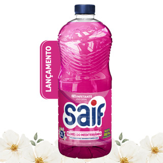 Desinfetante para Roupas e Tecidos Perfumado Saif 1l/2lts Tipo Lysoform