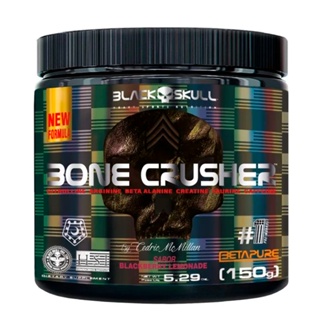 Bone Crusher 150g - Black Skull em Oferta na Shopee