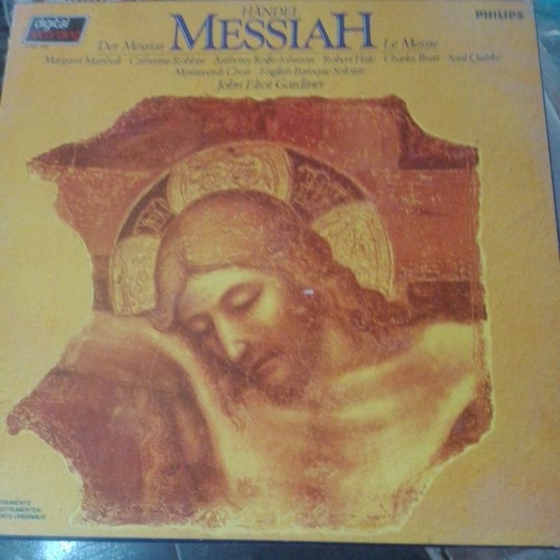 LP - BOX HANDEL MESSIAH ( LE MESSIE..DER MESSIAS) 1983 3 discos