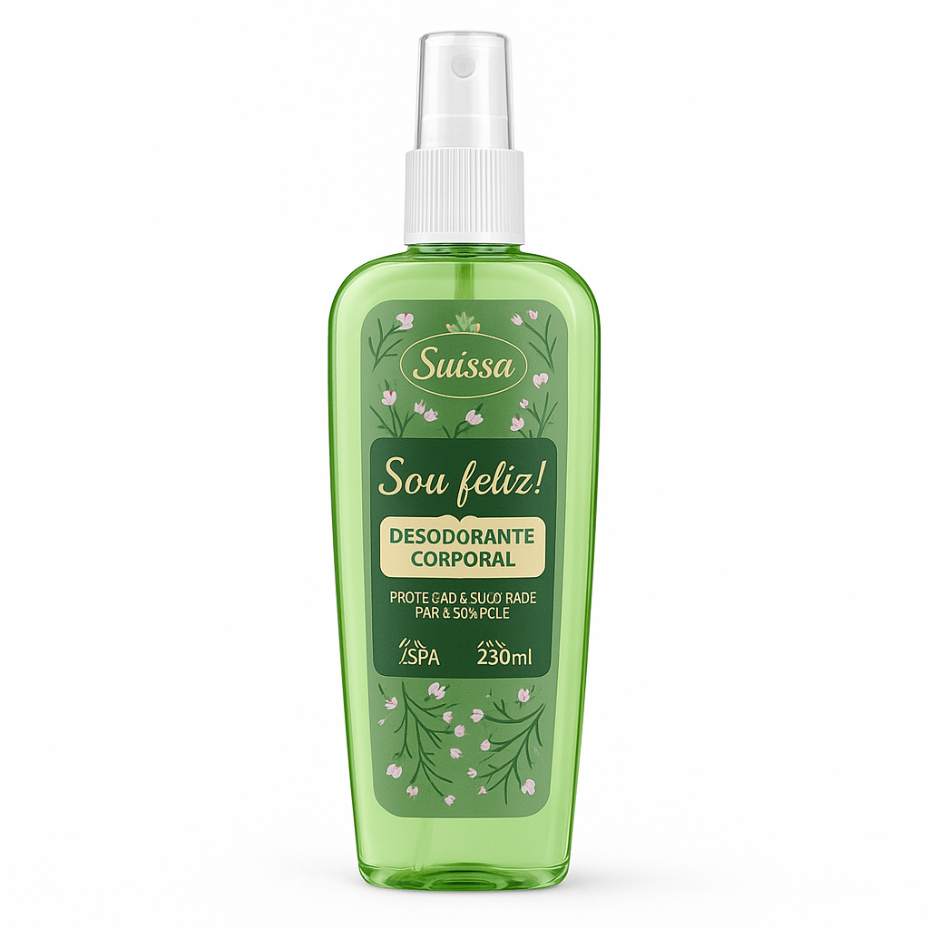 Suissa Body Splash Desodorante Corporal 250ml - Perfume Leve Refrescante