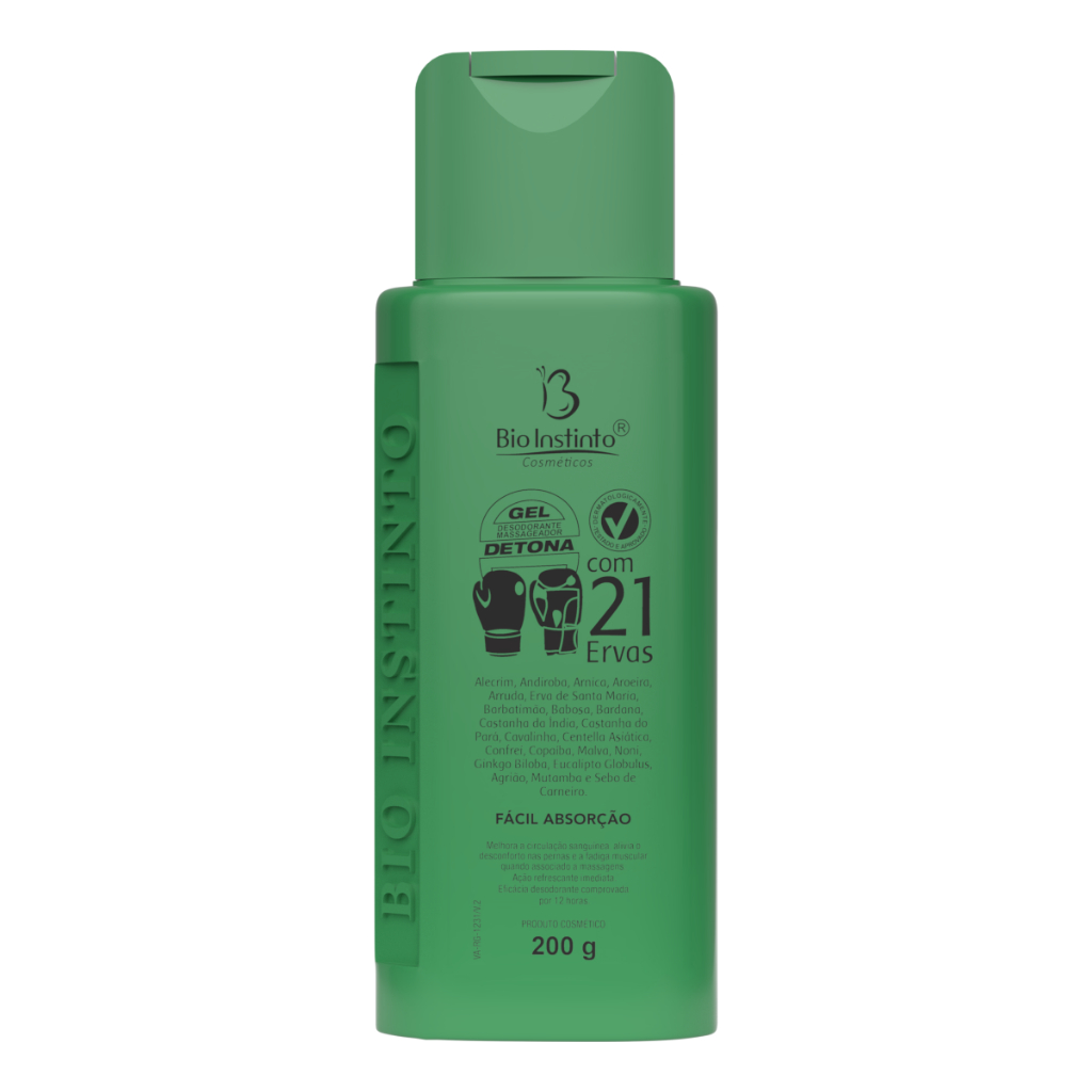Gel Detonador 21 Ervas Bio Instinto 200g