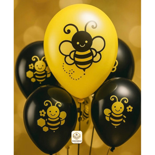 25~125 BALAO LATEX REDONDO 9 pol. ABELHINHA Regina em Oferta na Shopee