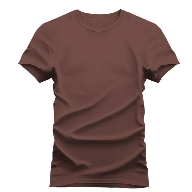 Camiseta Unissex Masculina/Feminina Diversas Cores com Reforço Ombro a Ombro Gola de Ribana