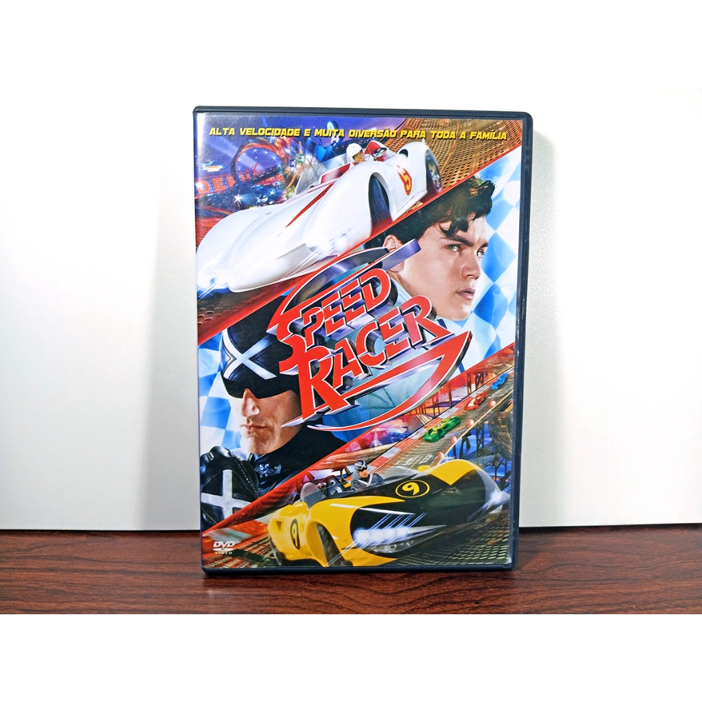 DVD SPEED RACER O FILME 2008 – USADO - ORIGINAL - Ação / Fantasia / Super-Herói