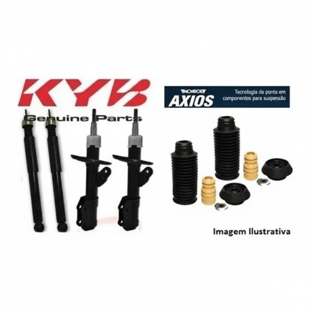 04 Amortecedor Original Kyb Kit Axios - New Fit - City em Oferta na Shopee
