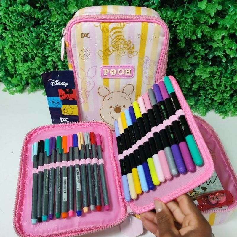 Estojo Pooh Bau Estojo Box Pooh DAC Estojo Box Estojo Bau Estojo Ursinho Pooh Organização Estojo Escolar Papelaria em Oferta na Shopee
