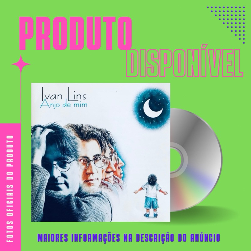CD IVAN LINS - ANJO DE MIM (Part. César Camargo Mariano, Boca Livre, Vânia Bastos)