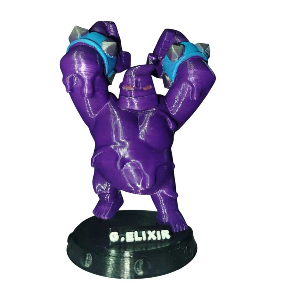 Golem Elixir -  Clash Royale - Perfeito para os fãs do jogo clash royale boneco colecionável TOP.