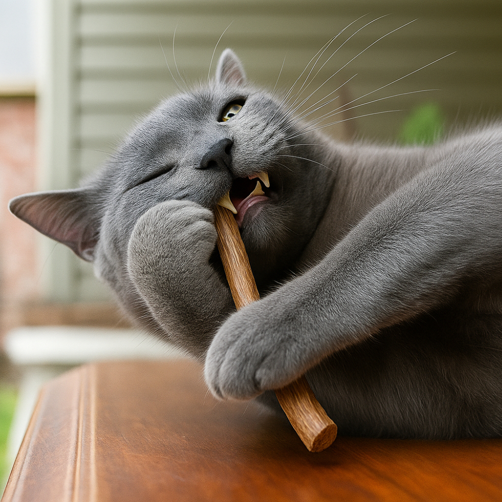 Catnip Bastão - Promoção - Matatabi erva do gato que deixa eles felizes e limpa os dentes dos gatinhos,