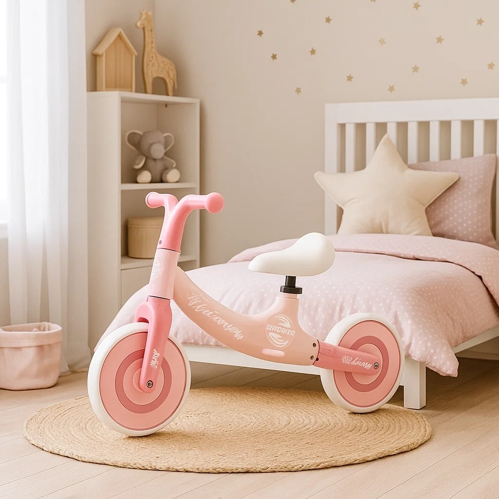 Bicicleta Equilíbrio Sem Pedal Balance Bike Aprendizado Primeira Bike Treino Coordenação Motora