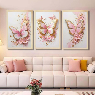 Kit 3 Quadros Decorativos Decoracao Sala Moderna Parede Quarto Presente Facil Instalacao em Oferta na Shopee