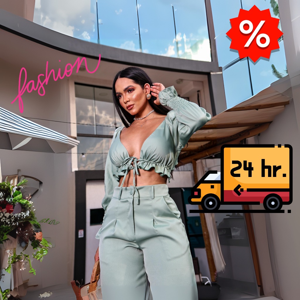 conjunto maravilhosa alfaiataria elastico no peito contem bojo em Oferta na Shopee