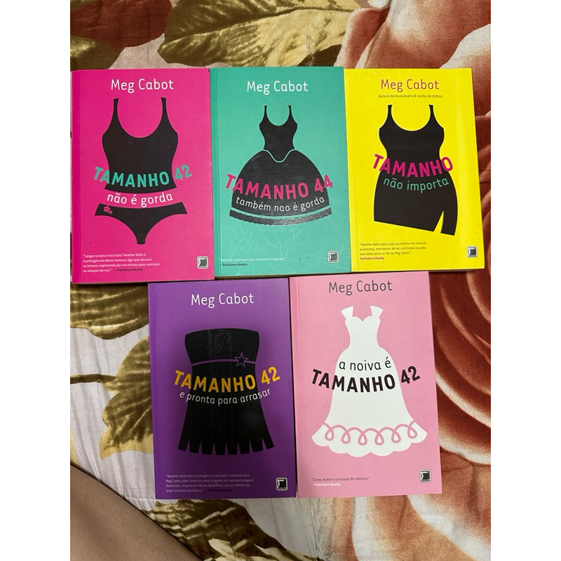 Livros série Tamanho 42 Não é Gorda - Meg Cabot